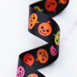 Webbing 1.5" Pumpkin Party