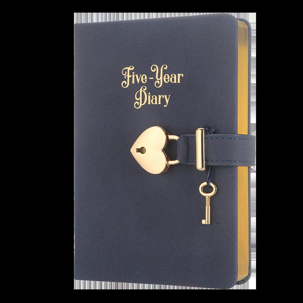 5 Year Undated Planner with Lock (Blue)