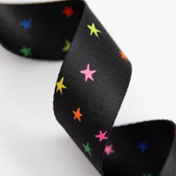 1.5" Starry Webbing - Vivid Black