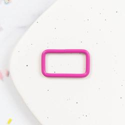 1.5" Rectangle Ring 12ct Magent