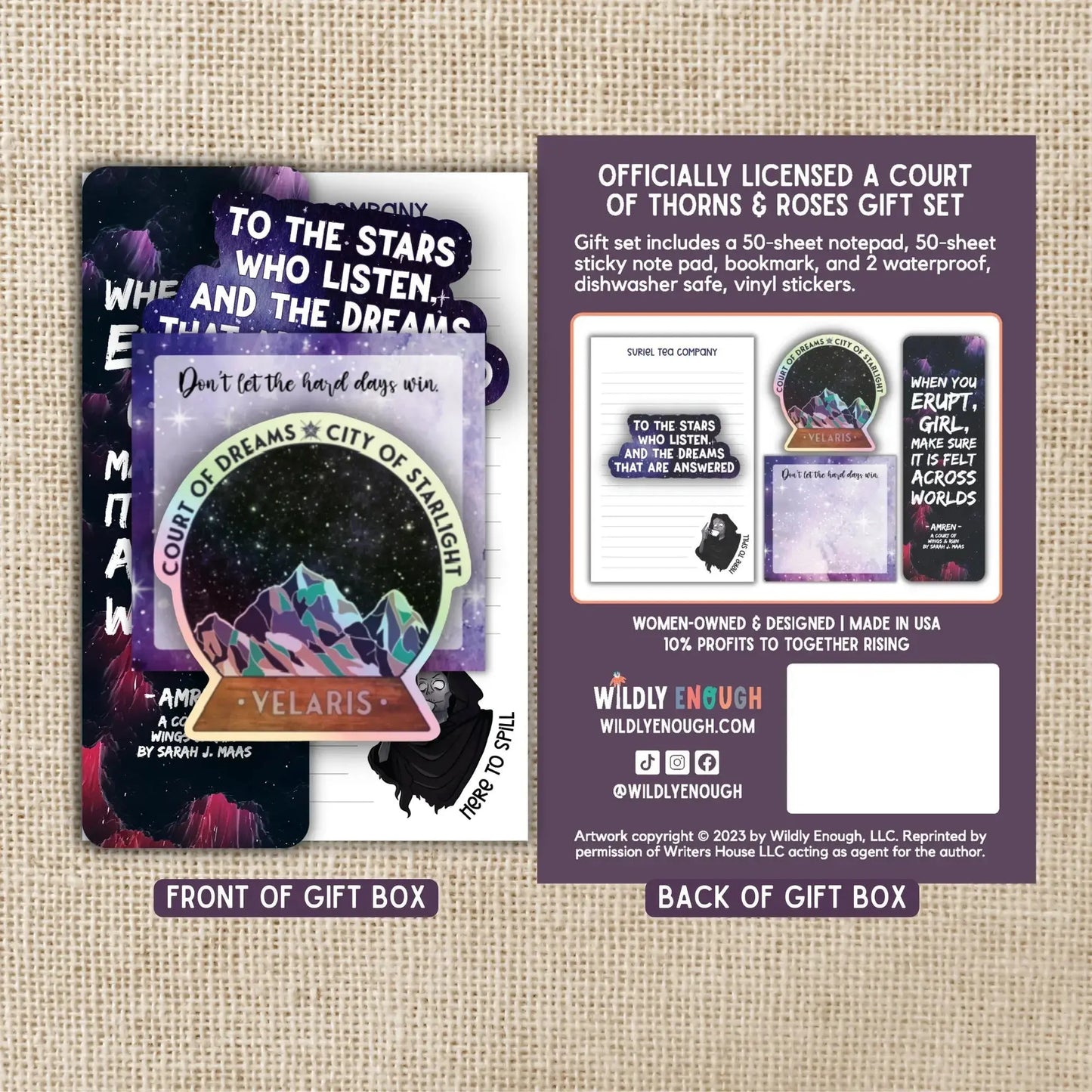 A Court of Thorns & Roses Boxed Gift Set - ACOTAR