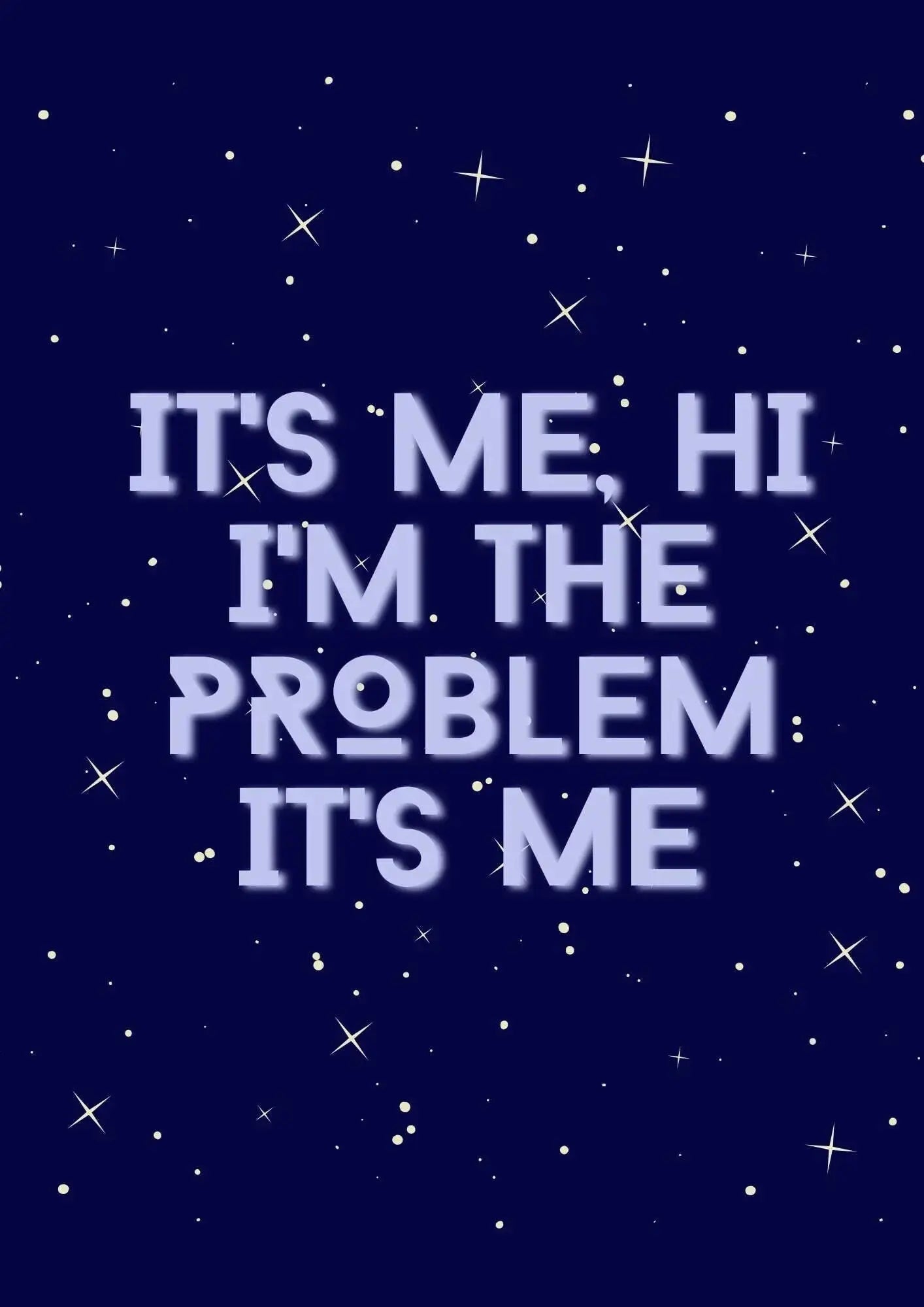 Anti Hero | Midnights Print 3Am Version Poster - A3 size