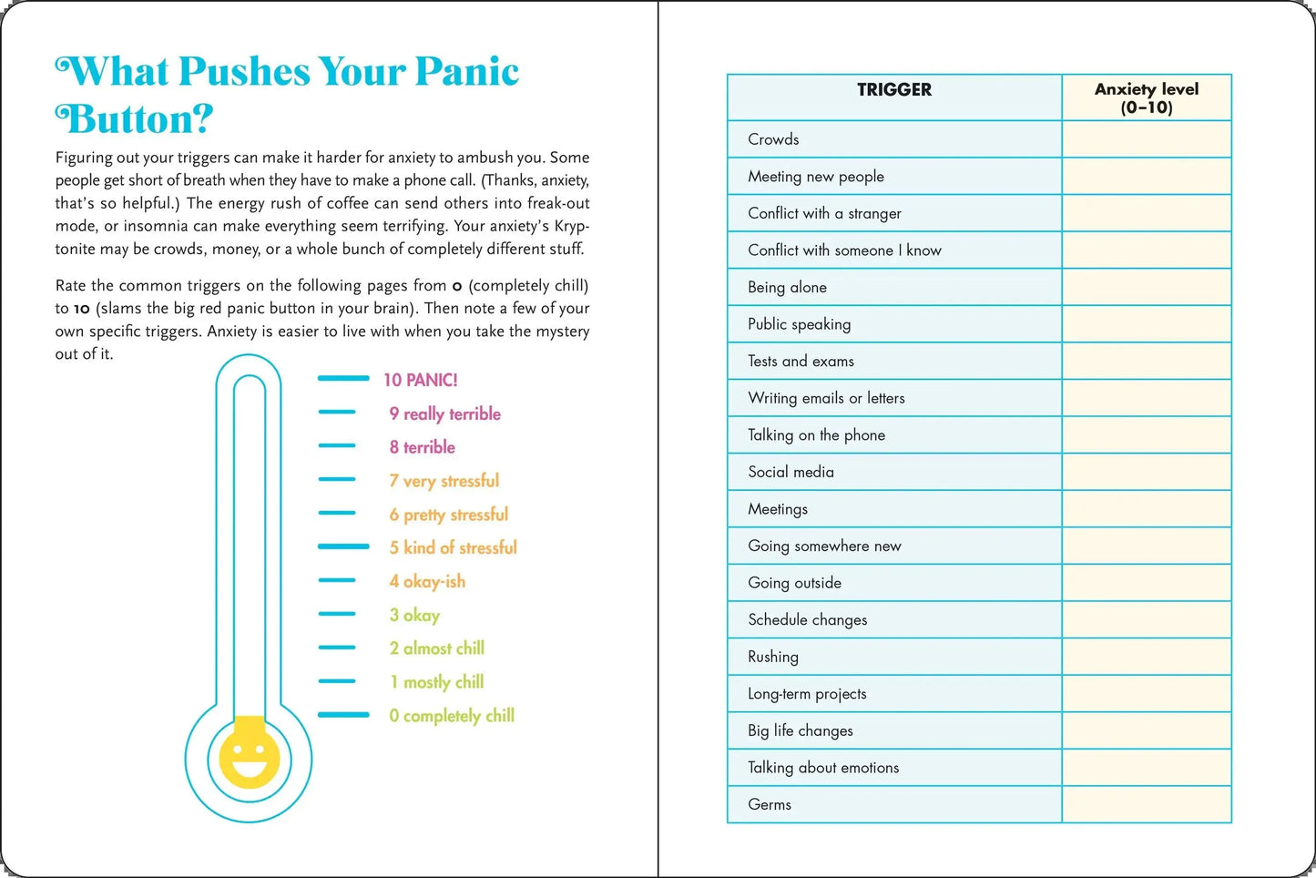 Anxiety Be Gone Journal