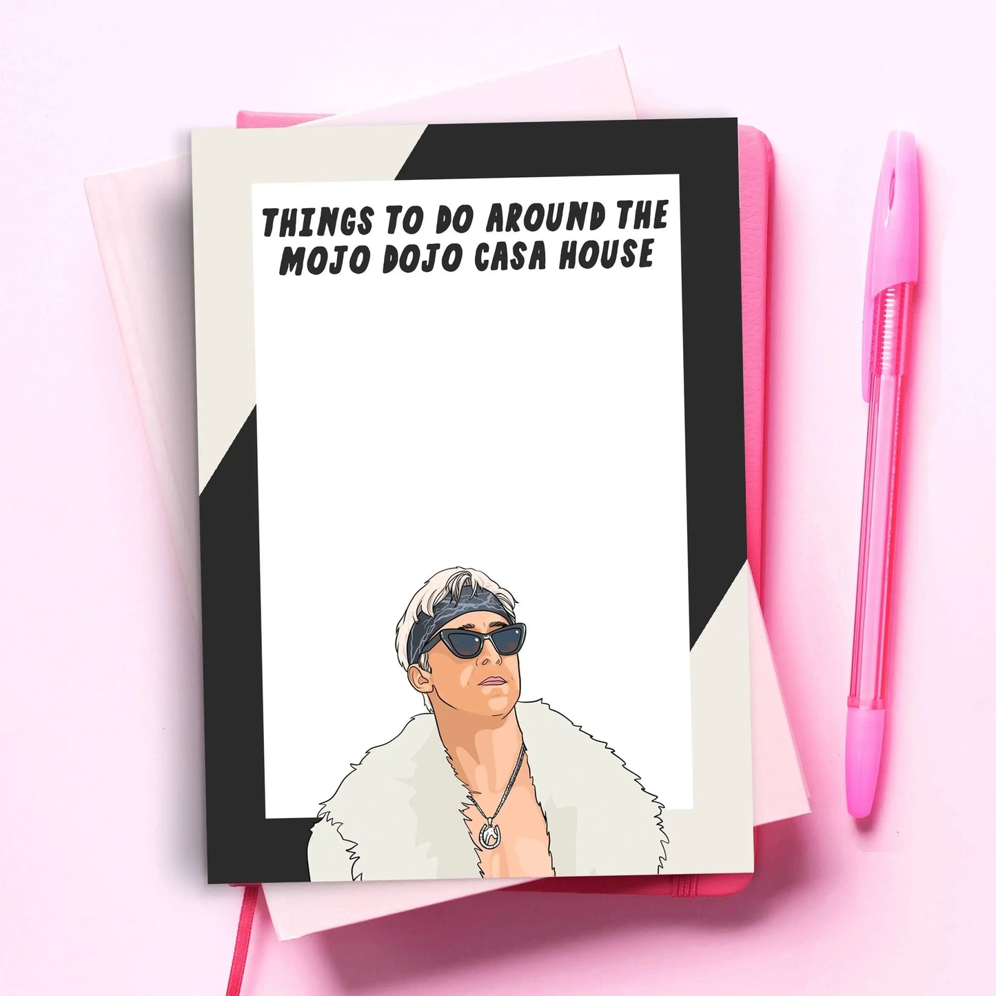 Ken Mojo Dojo Notepad  - Pop Culture Gift