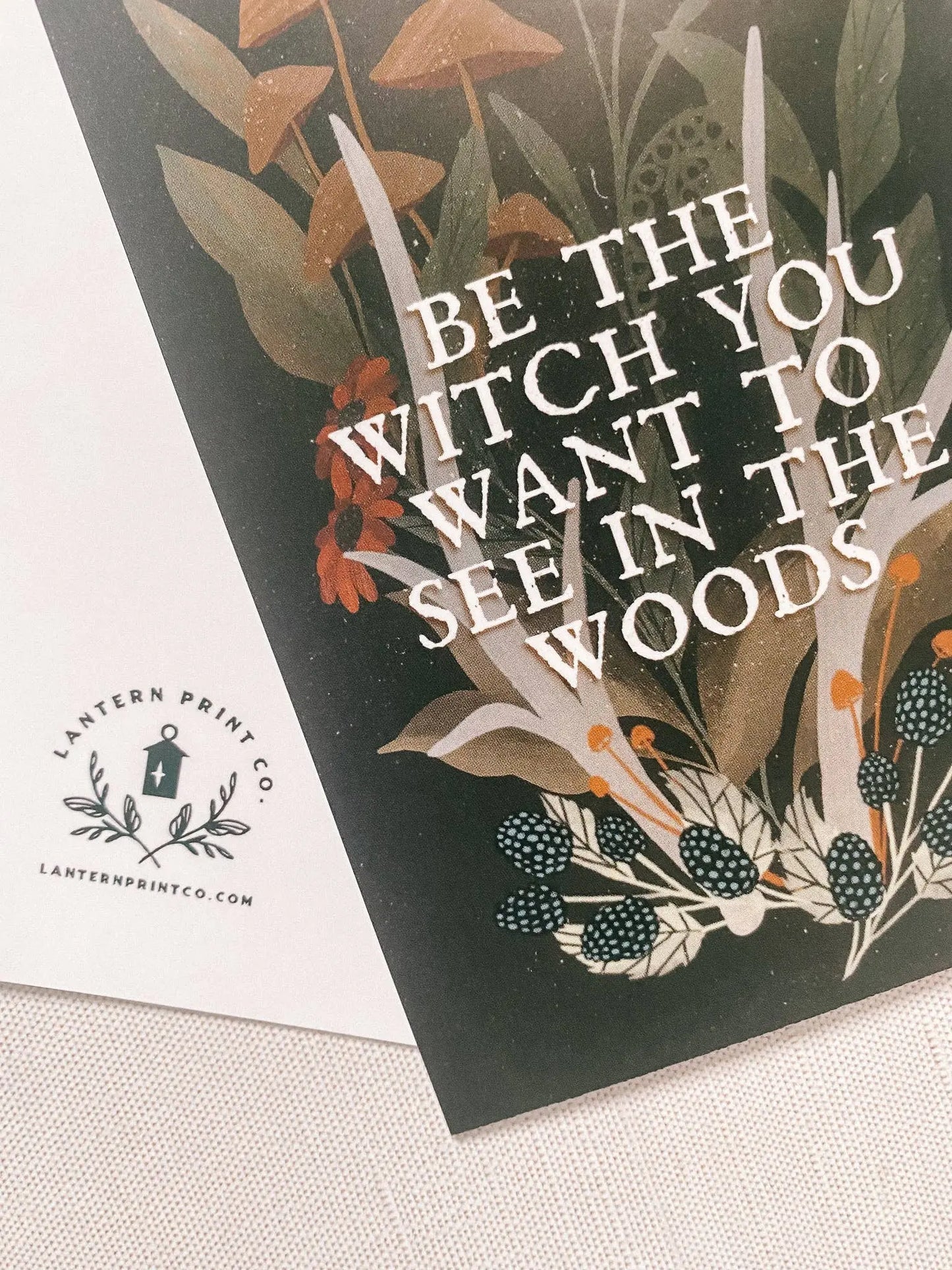 Be the Witch, Postcard Print