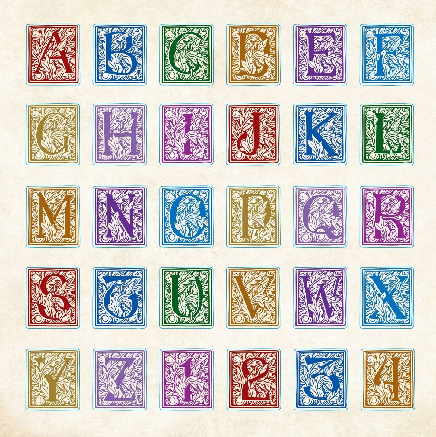 Bibliophelia Ephemera Sticker Book Peter Pauper Press