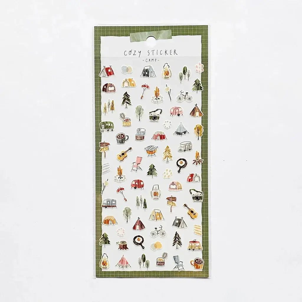 Camp - Mind Wave Cozy Sticker Sheet