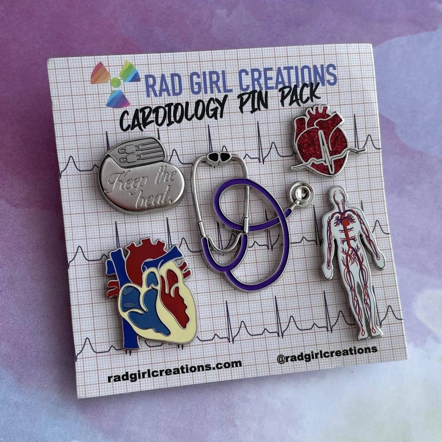 Cardiology Pins Pack