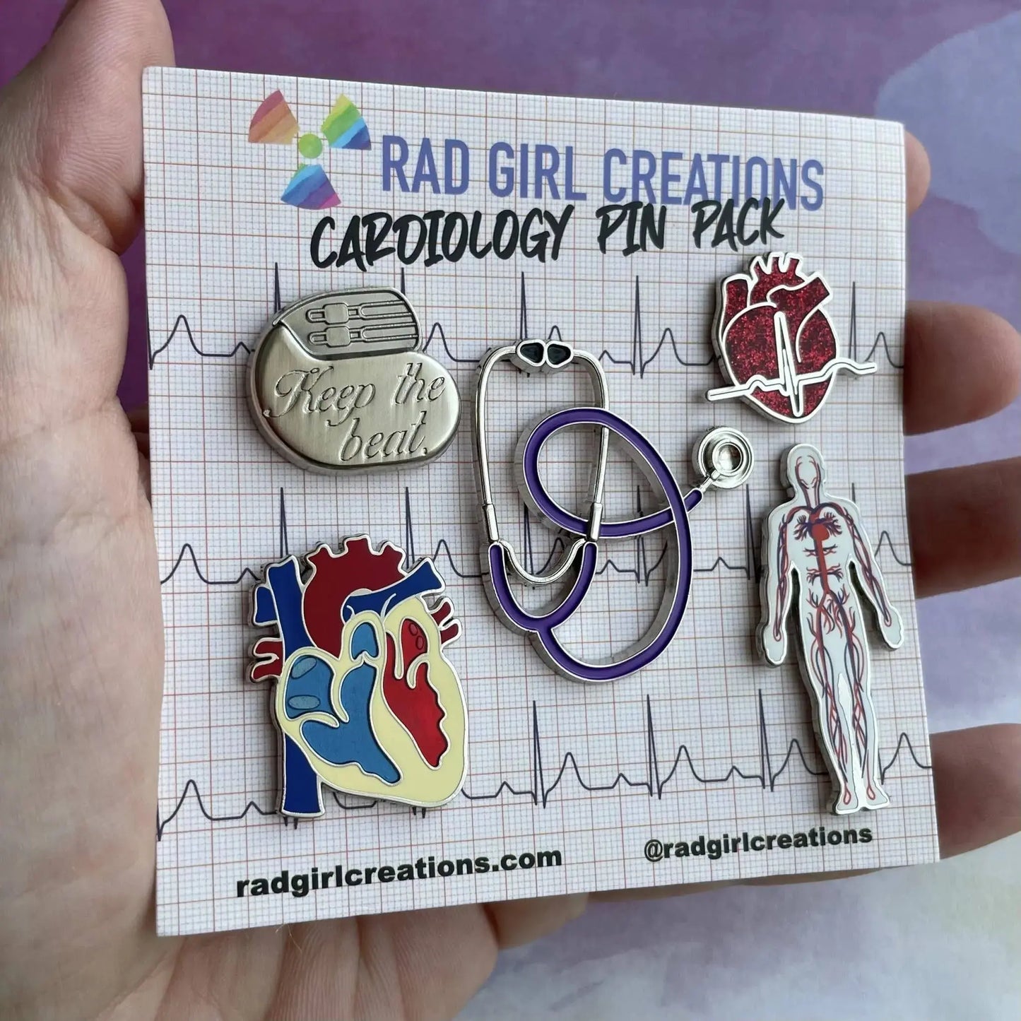 Cardiology Pins Pack