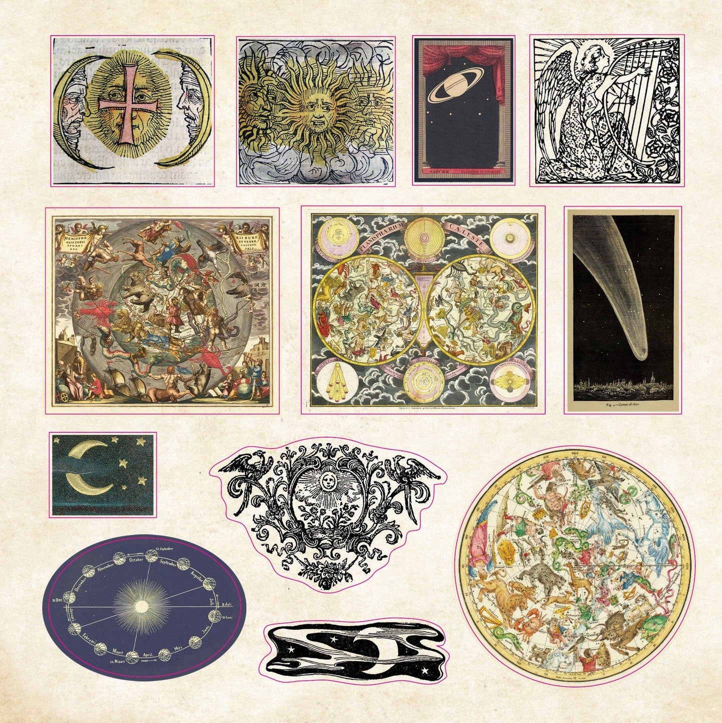 Celestial Wonders Sticker Book Harper Grace Press