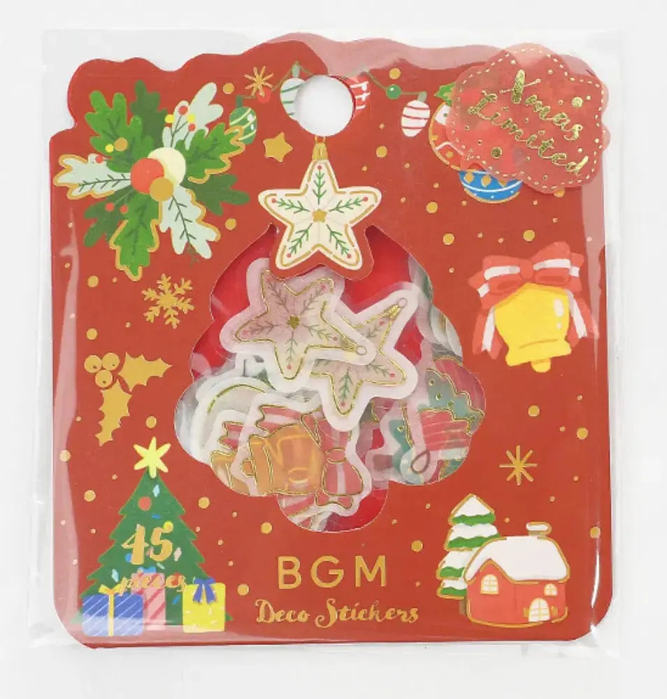 Holiday/Christmas - Flake Washi Stickers