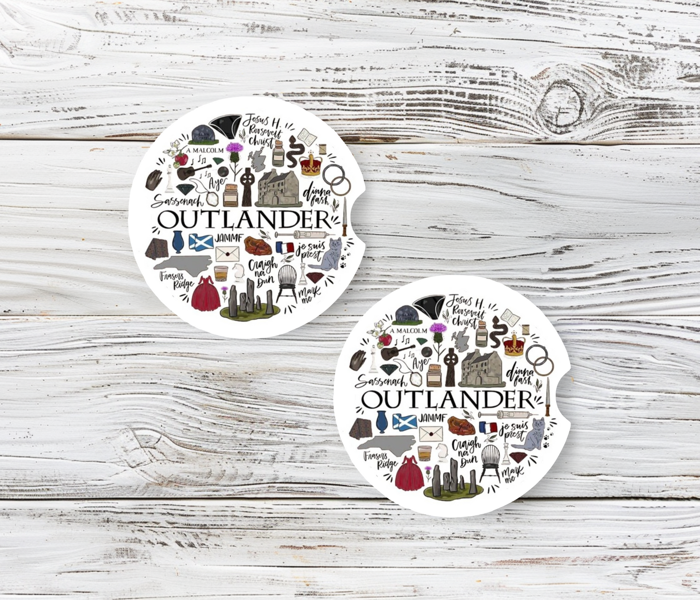 Outlander - Car Coaster