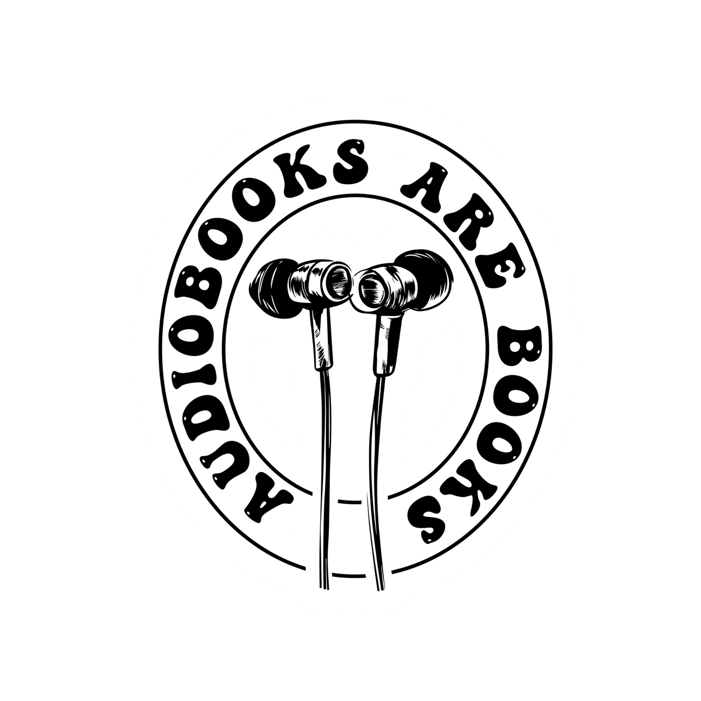 Audio Books are Books - Sticker