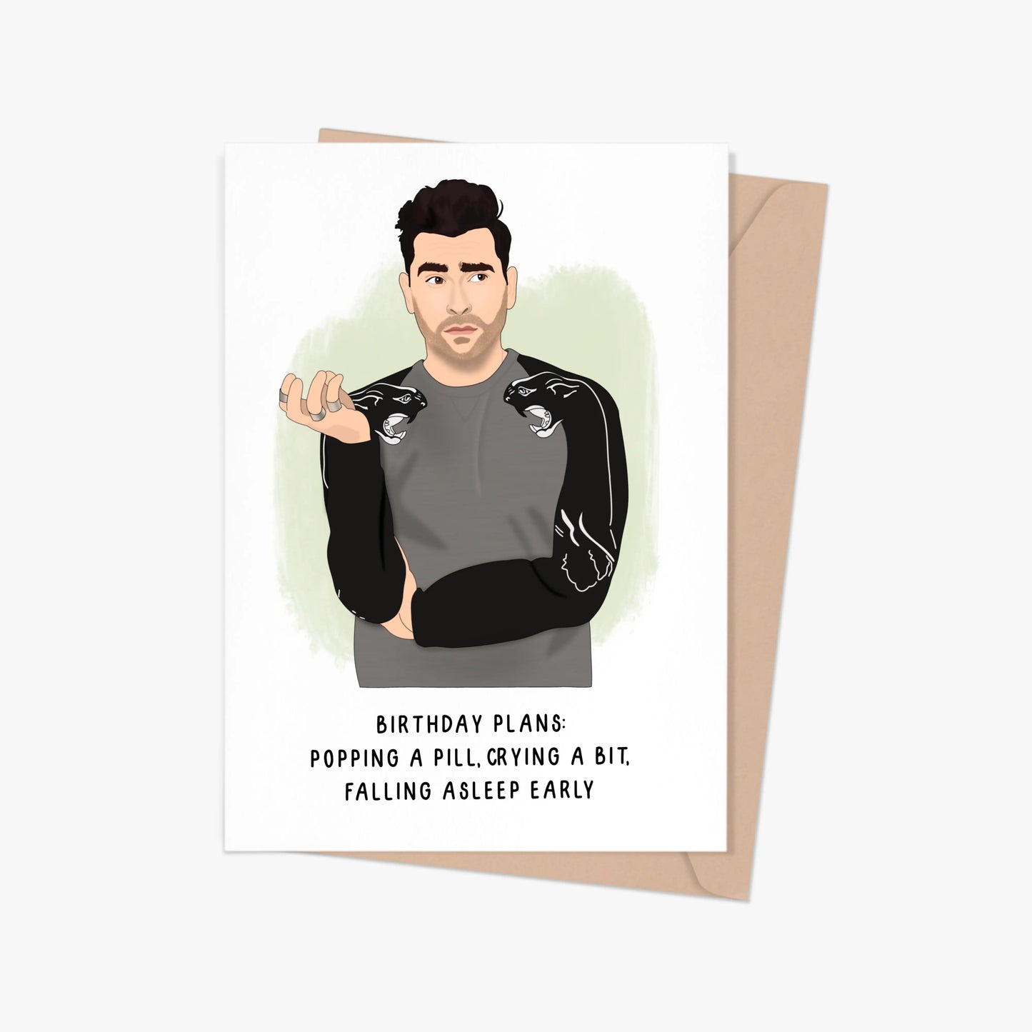 David Rose Schitt's Creek Birthday Card Harper Grace Press