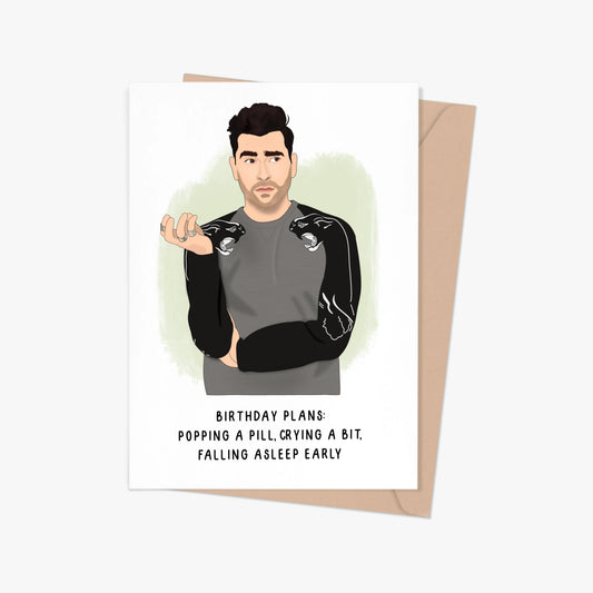 David Rose Schitt's Creek Birthday Card  Harper Grace Press