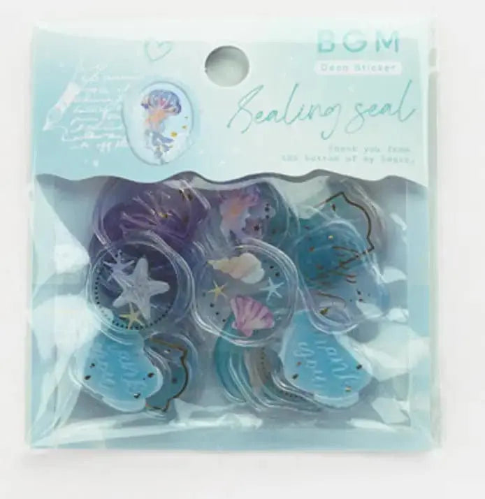 Dream Sea: Clear Seal Stickers