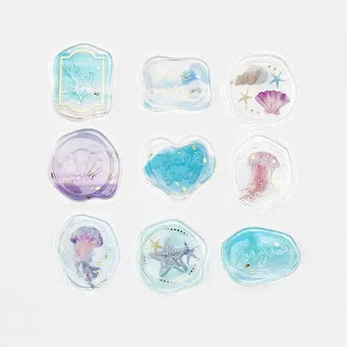 Dream Sea: Clear Seal Stickers