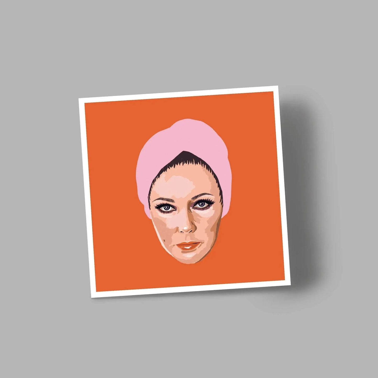 Elizabeth Taylor Greetings Card