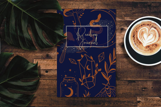 Enchanted Reading Journal  (Paperback) - Mystical Book Companion Harper Grace Press