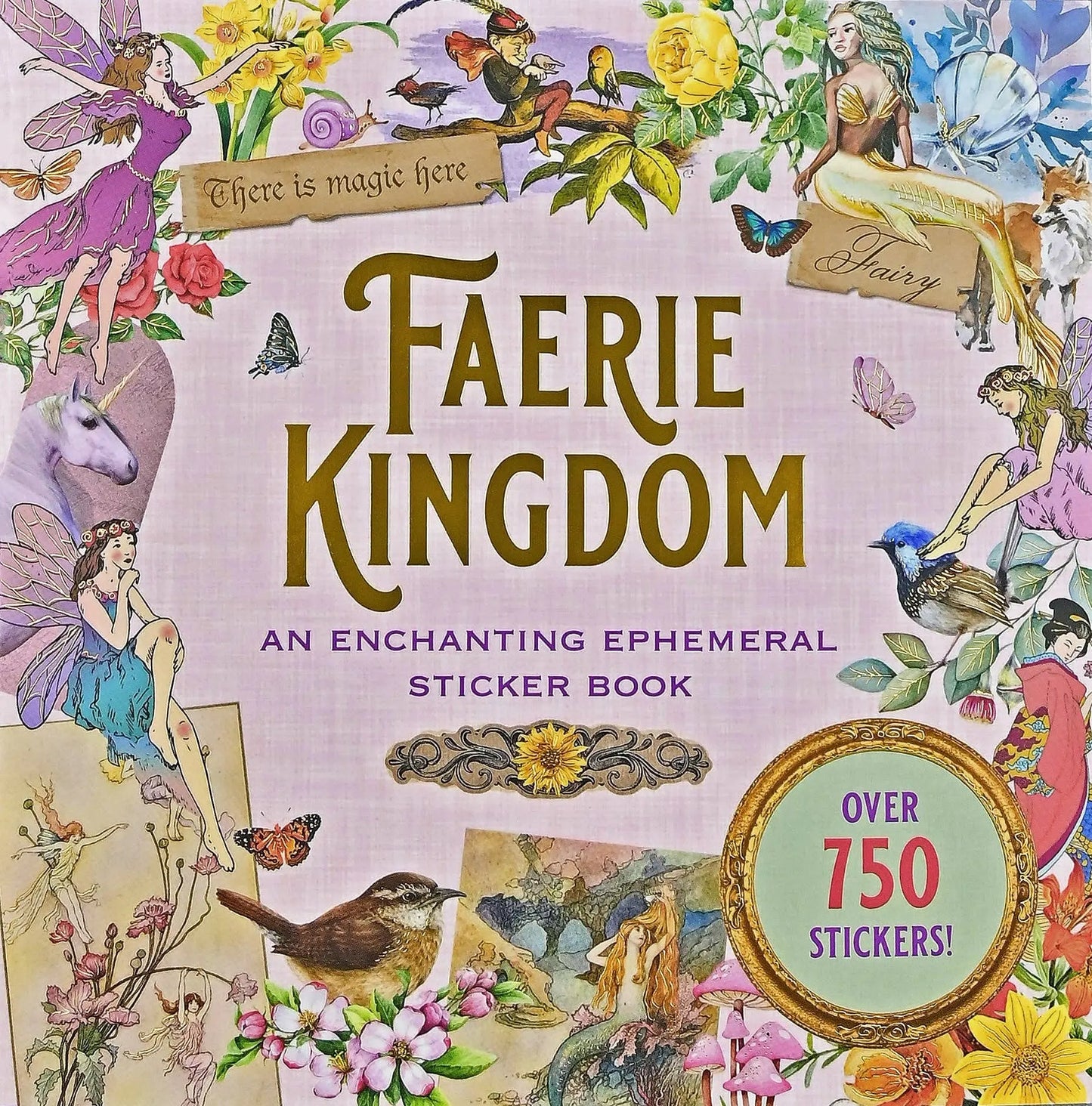 Faerie Kingdom Sticker Book Peter Pauper Press