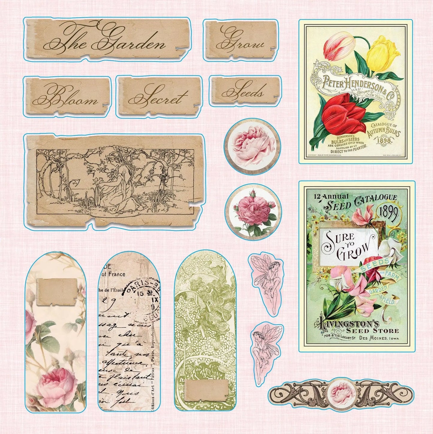 Faerie Kingdom Sticker Book Peter Pauper Press