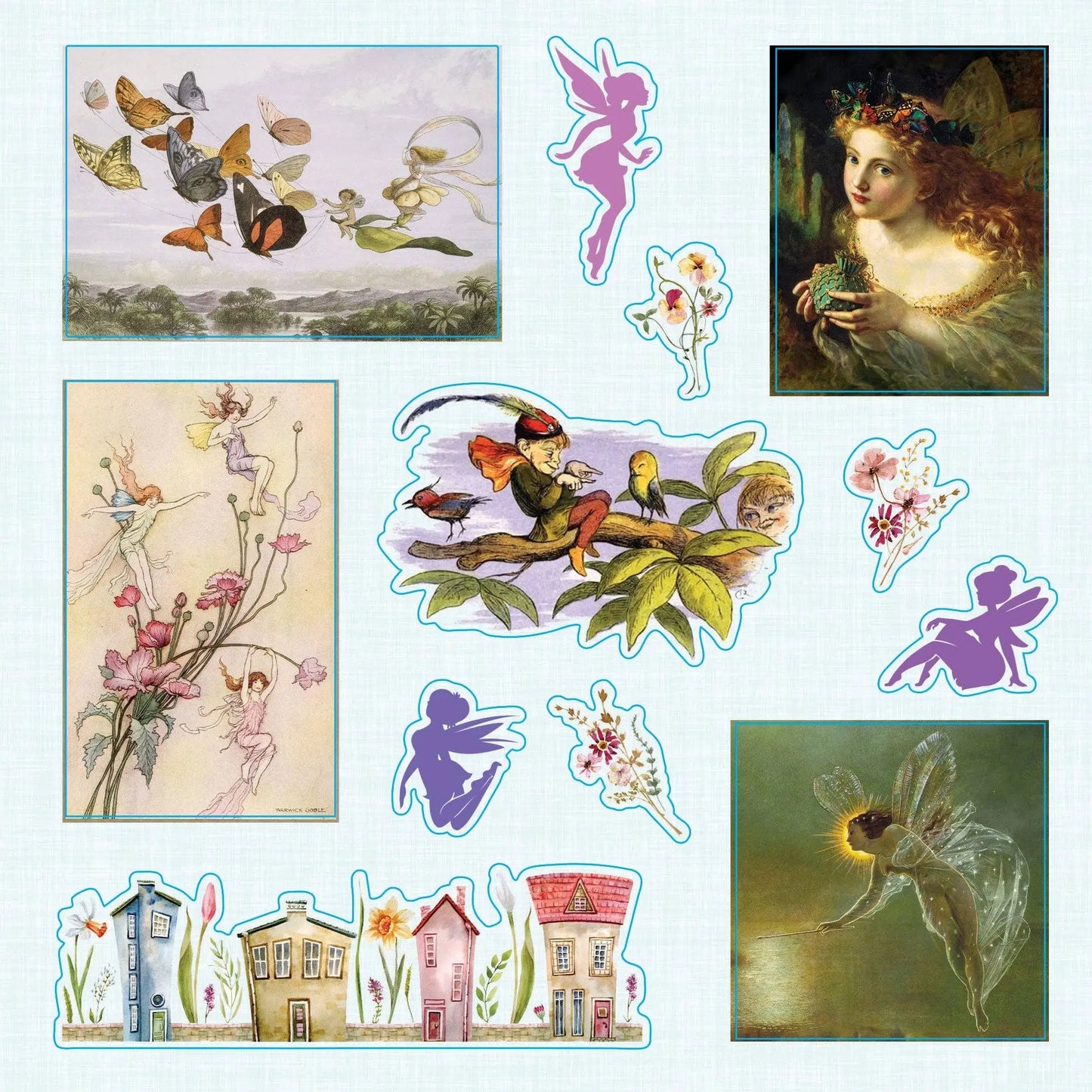 Faerie Kingdom Sticker Book Peter Pauper Press