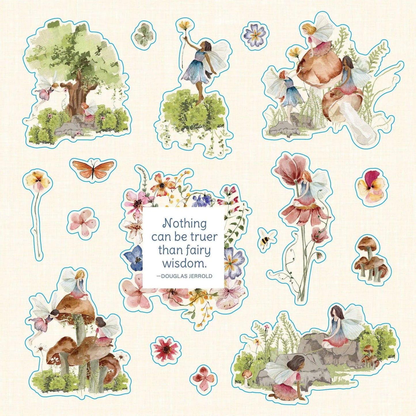 Faerie Kingdom Sticker Book Peter Pauper Press