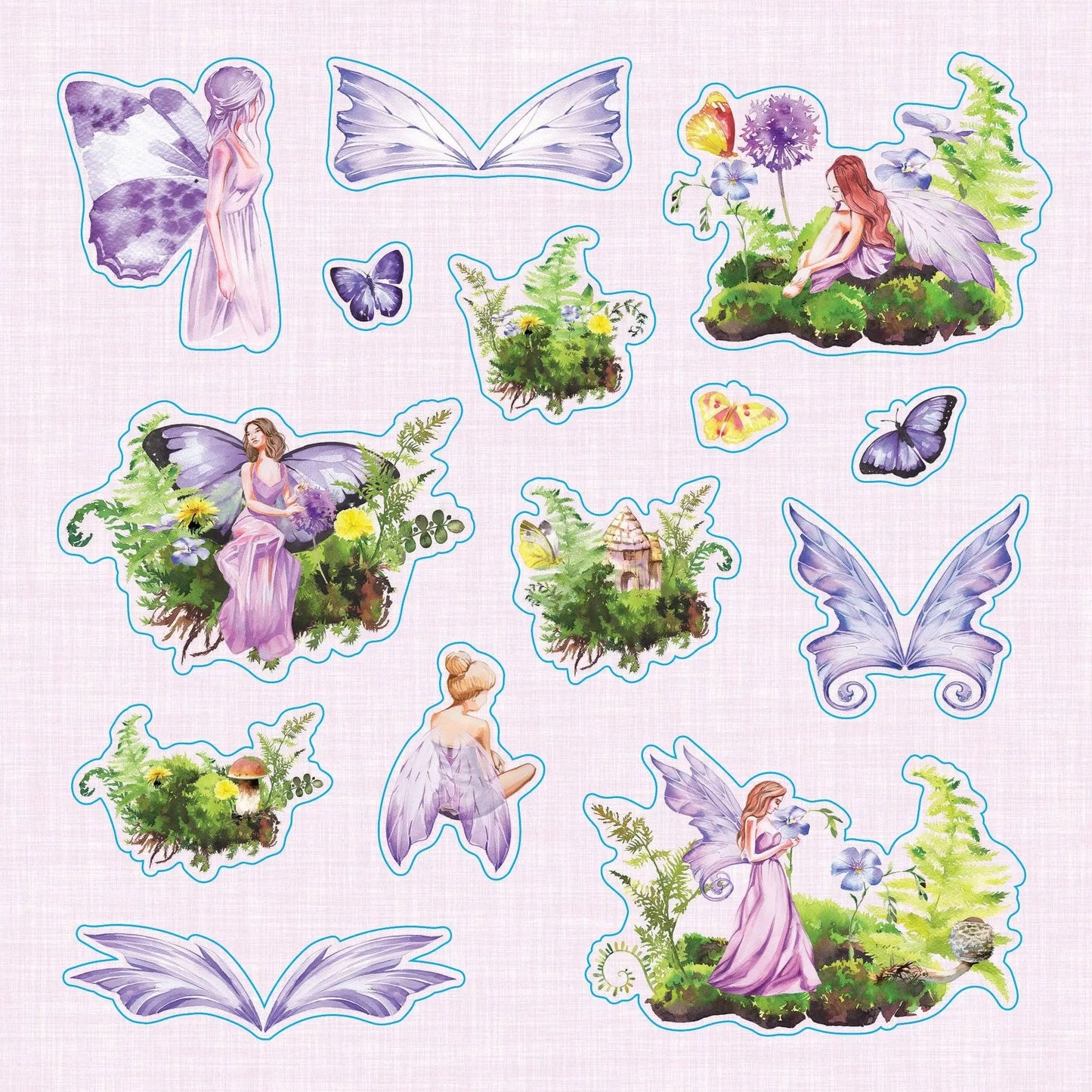Faerie Kingdom Sticker Book Peter Pauper Press