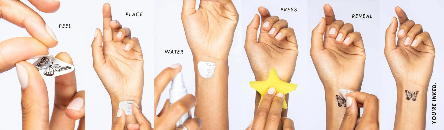 Feel Good Temporary Tattoo Pack by Dani