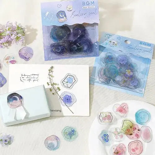 FlowerJewel Box: Seal Stickers