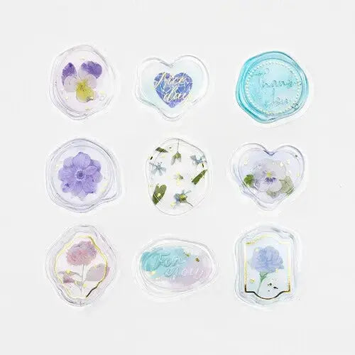 FlowerJewel Box: Seal Stickers