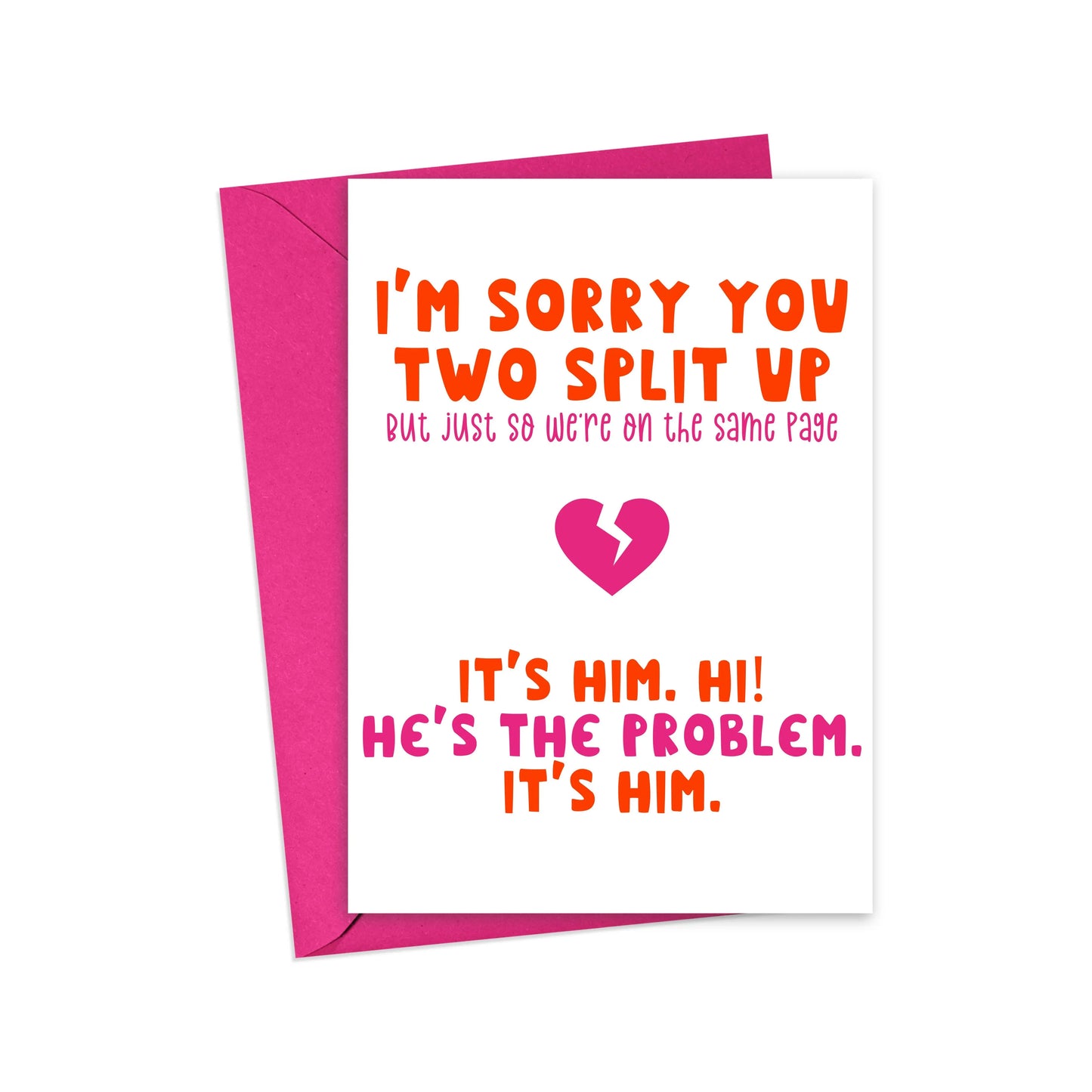 Funny Breakup Card - Sassy Divorce Cards Taylor Swift Its Me Harper Grace Press