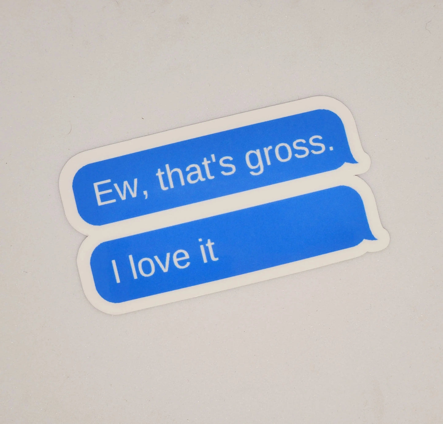 Funny sticker gross hydroflask journal planner Luxe Trauma