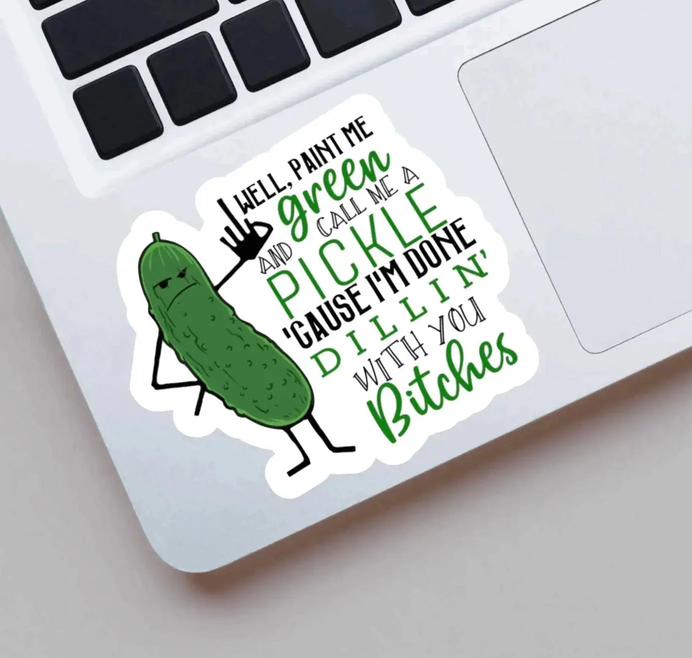 Funny, Adult Pickle Sticker