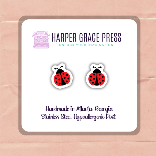 Ladybug Earrings