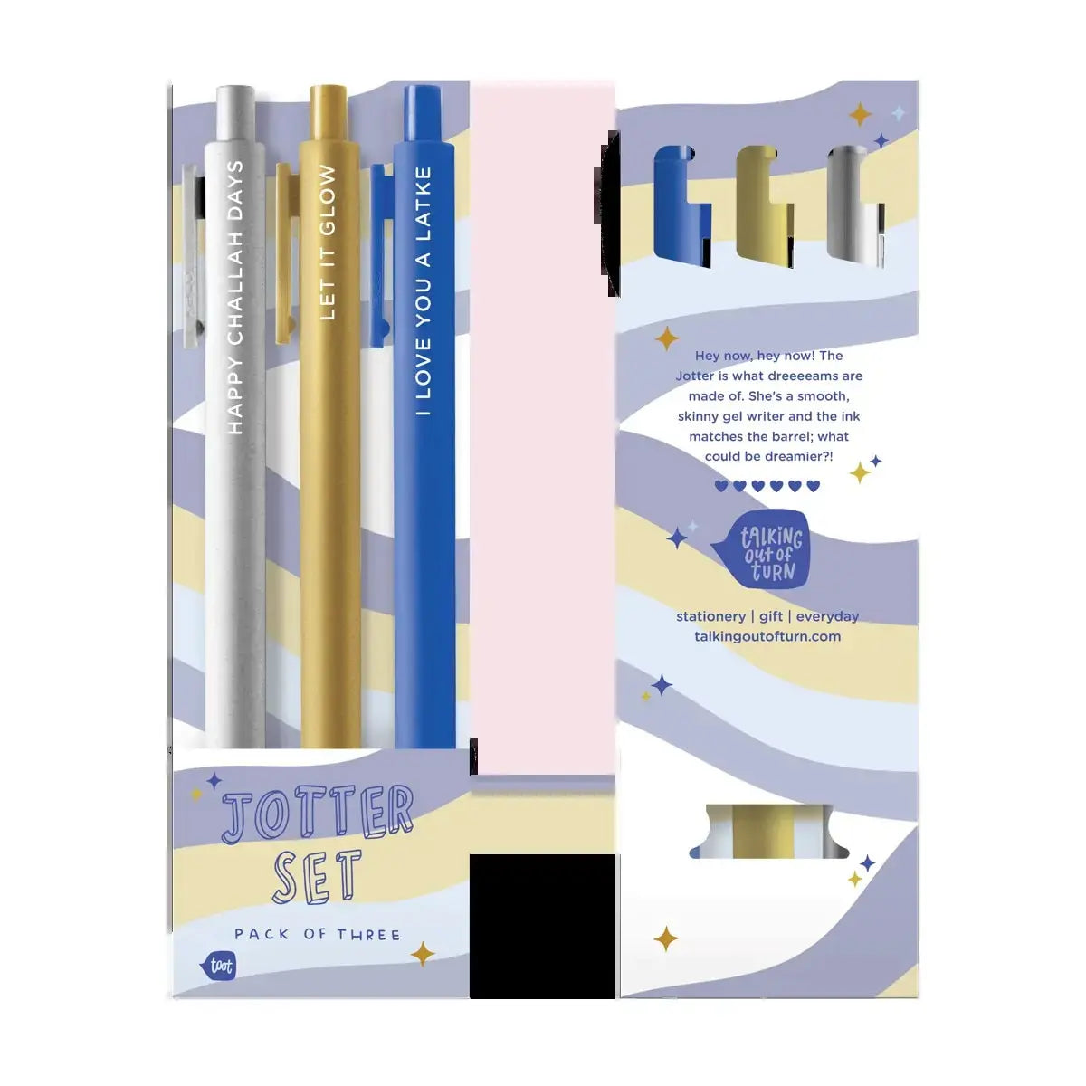 Happy Challah Days Jotter Pens Set