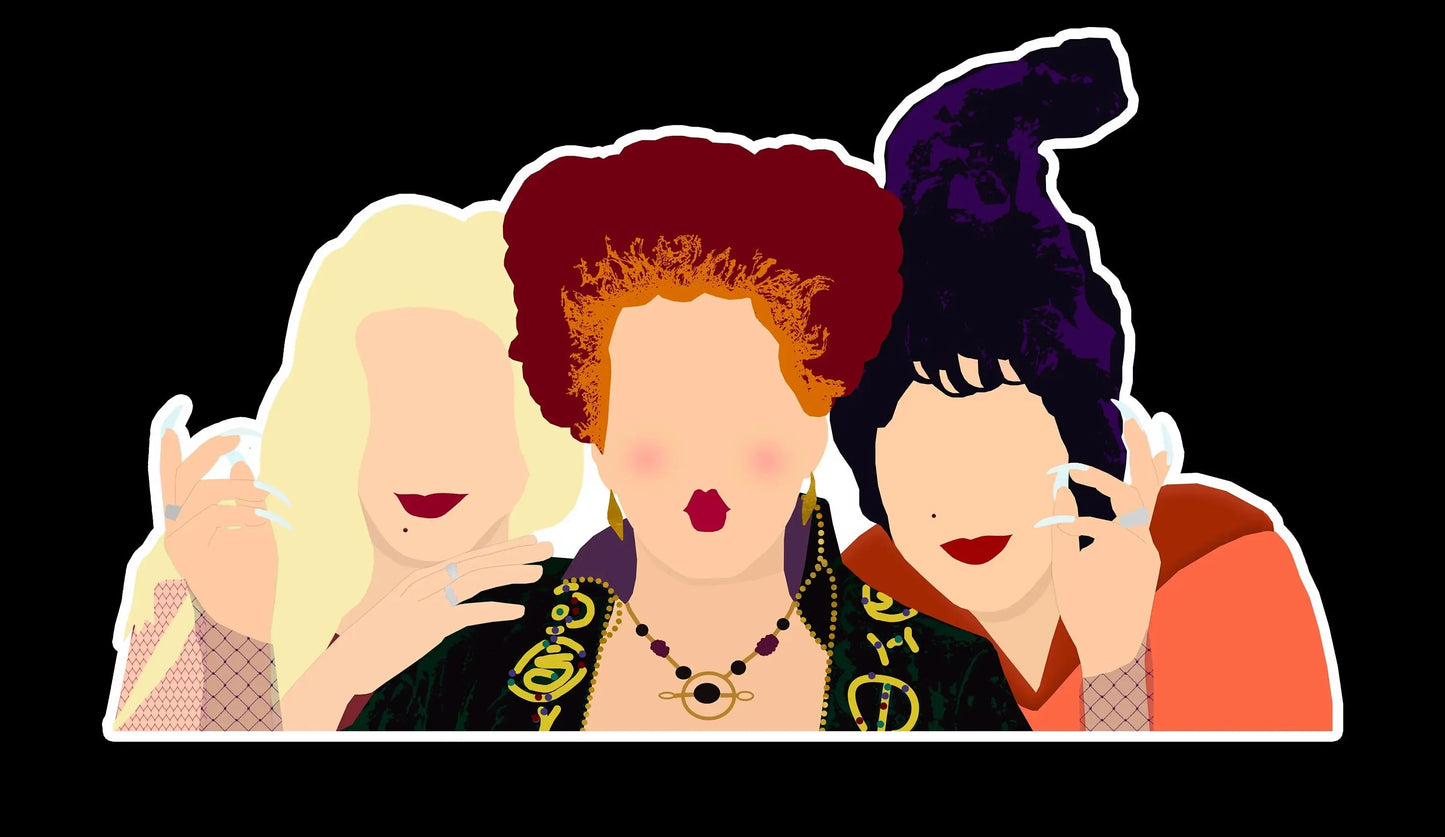 Hocus Pocus Sticker - Sanderson Sisters