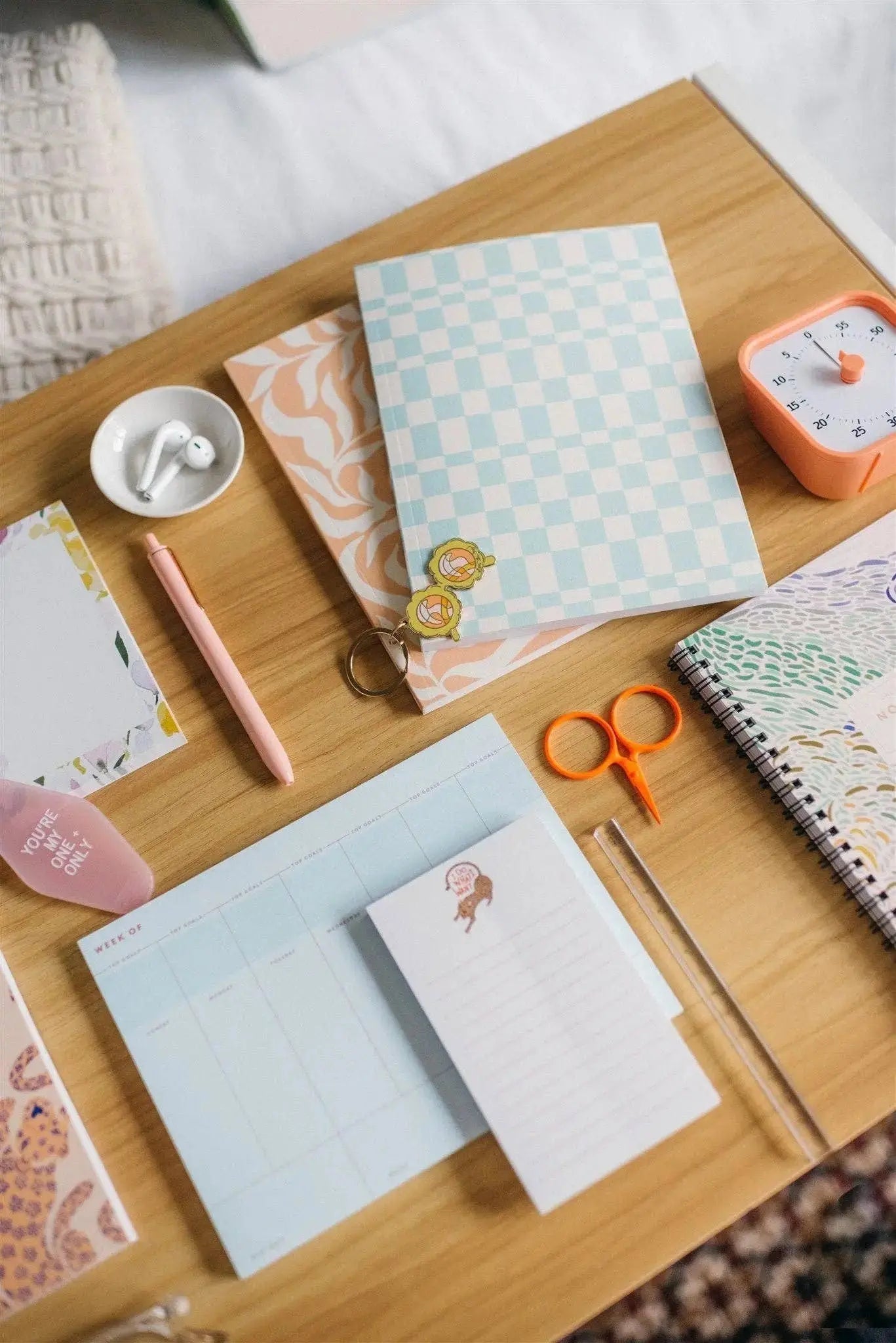 I Do What I Want Cheetah Illustrated Desk Notepad