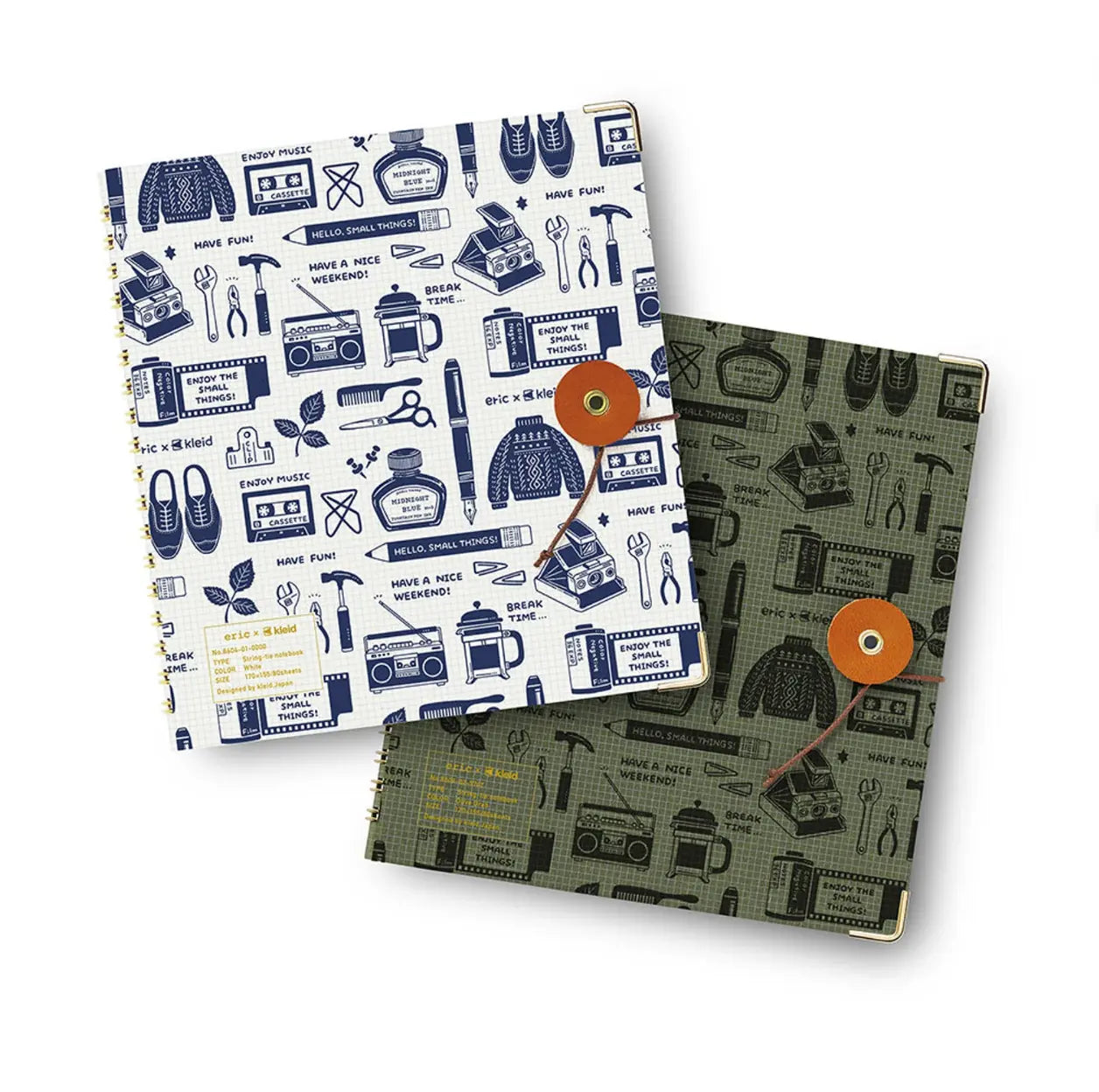 Kleid x eric Binder Notebook (White) Kleid