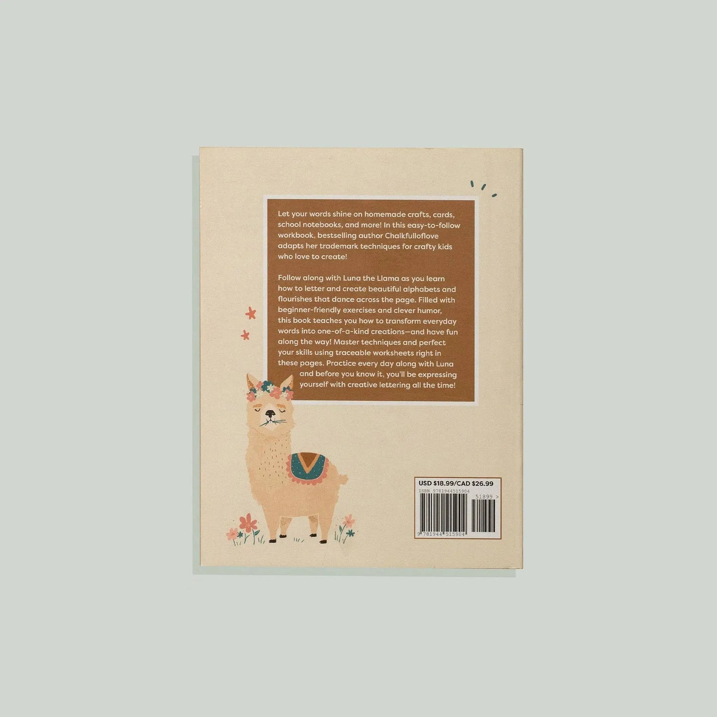 Learn to Letter with Luna the Llama Paige Tate & Co.