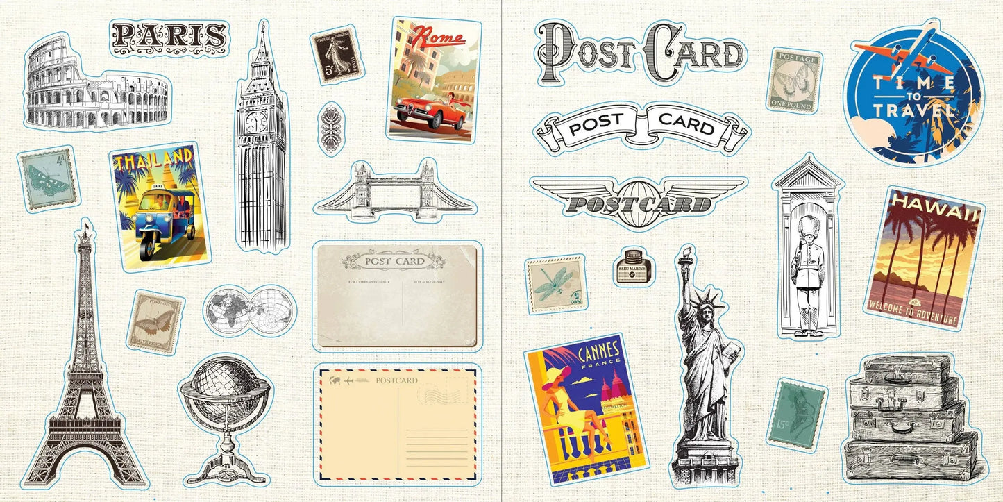 Loads of Ephemera Sticker Book (580 stickers) Peter Pauper Press