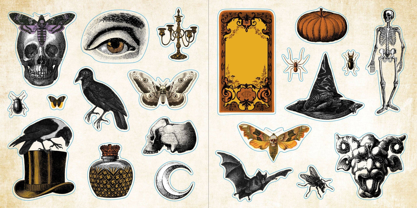 Loads of Ephemera Sticker Book (580 stickers) Peter Pauper Press