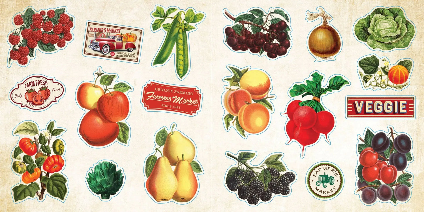 Loads of Ephemera Sticker Book (580 stickers) Peter Pauper Press