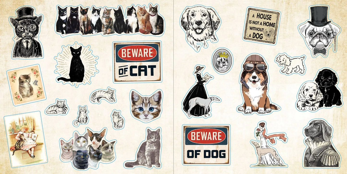 Loads of Ephemera Sticker Book (580 stickers) Peter Pauper Press
