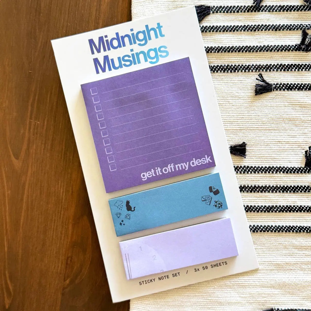 Midnight Musings Sticky Note Set  Harper Grace Press