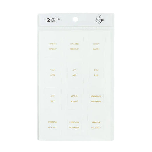 Monthly Planner Tabs Elyse Breanne Design