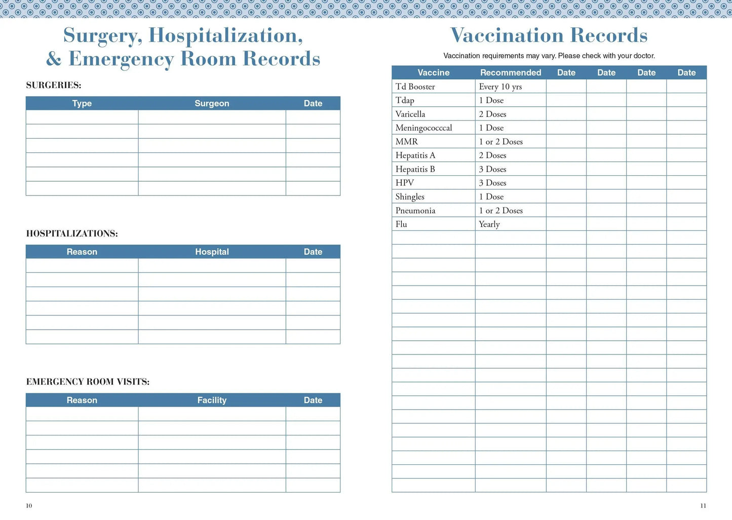 My Personal Health Record Keeper - Harper Grace Press