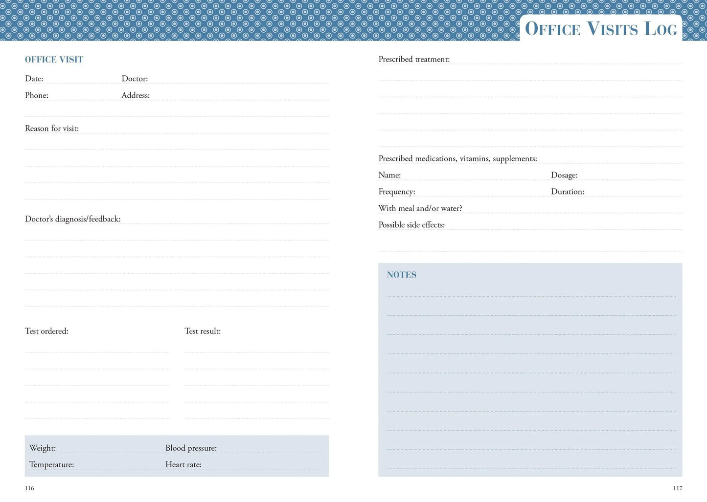 My Personal Health Record Keeper - Harper Grace Press