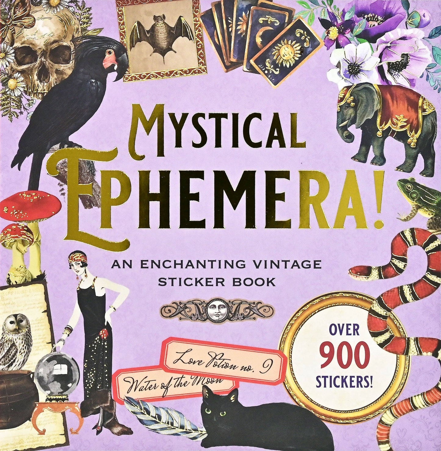 Mystical Ephemera! An Enchanting Vintage Sticker Book Peter Pauper Press