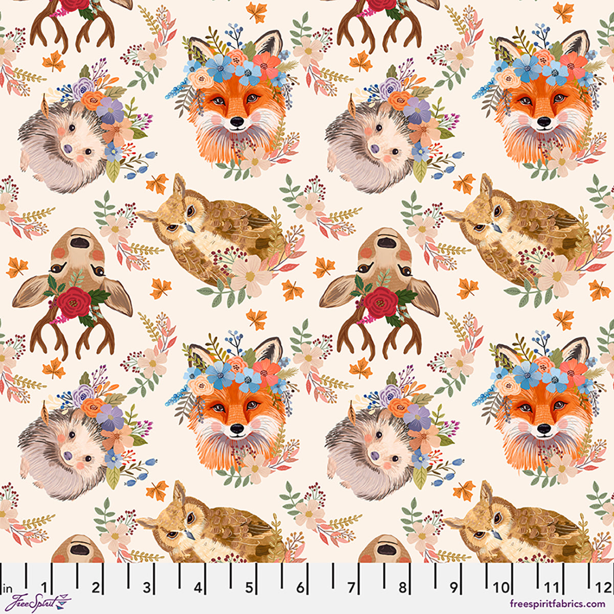 Cute Forest - Ivory by Mia Charro